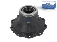 Radnabe, mit Lager passend für MERCEDES-BENZ | DT 4.70250 - 470250 - d1: 140 mm, d2: 140 mm, D: 377,5 mm, 10 bores, b: 22 mm, H: 171,5 mm