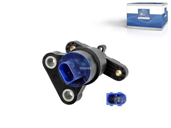 Niveausensor passend für SCANIA | DT 1.25589 - 125589 - b: 9 mm, M6 x 1, L1: 90,9 mm, L2: 71,9 mm, Tmin: -40 °C, Tmax: 80 °C