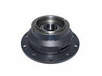 Radnabe, mit Lager passend für RENAULT | DT 6.54150 - 654150 - d1: 160 mm, d2: 140 mm, D: 376 mm, 10 bores, b: 25 mm, H: 216 mm